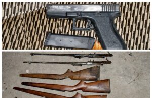 Uhapšen M. T. (1959) zbog nelegalnog držanja oružja i municije Nelegalno oružje i municija