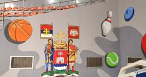 Gradonačelnik Niša obišao rukometne klubove Oslikan zid Hale Čair