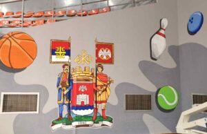 Gradonačelnik Niša obišao rukometne klubove Oslikan zid Hale Čair