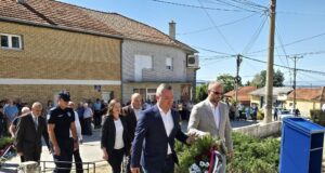 Gornji Matejevac: Sećanje na hrabre borce iz Drugog svetskog rata Polaganje venaca u Grornjem Matejevcu
