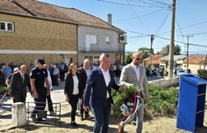 Gornji Matejevac: Sećanje na hrabre borce iz Drugog svetskog rata Polaganje venaca u Grornjem Matejevcu