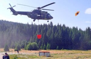 Veliki požar kod Niša: Dim se širi do centra grada, požar u Jasenoviku gase i helikopterske jedinice Požar u Jasenoviku