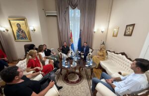 Prijem za aktere Mocartovog rekvijema na Bubnju Prijem u gradskoj kući za aktere koncerta Muzikom za ljubav i mir u svetu