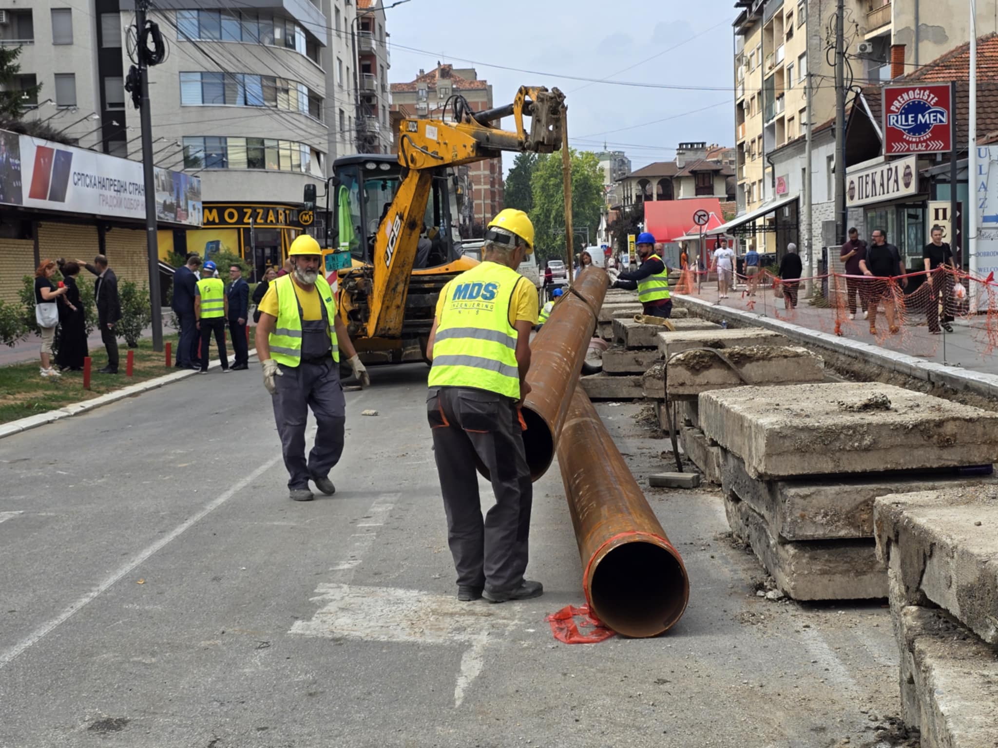Rekonstrukcija toplovodne mreže u Nišu