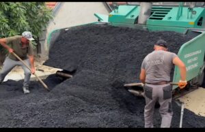 Asfaltira se ulica Kalač brdo Asfaltiranje