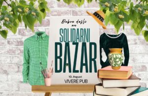 Solidarni bazar u Nišu: Prikupljanje donacija za obroke Solidarne soul kujne Solidarni bazar u Nišu