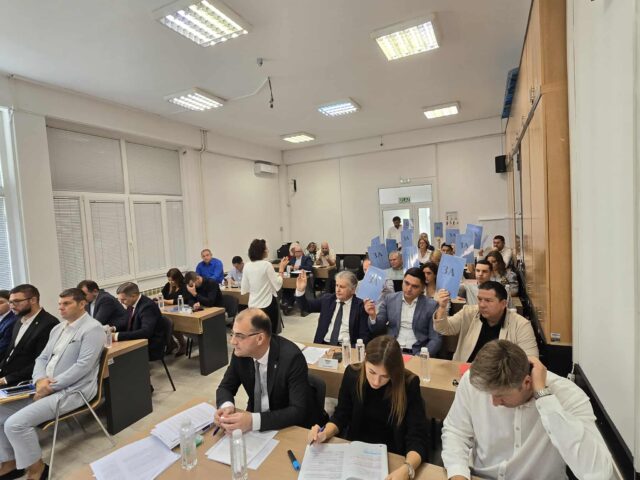 9. sednici Skupštine Gradske opštine Medijana