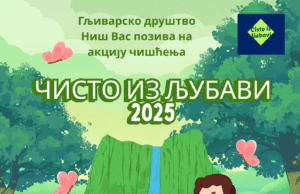 Čisto iz ljubavi – ekološka akcija čišćenja obale Nišave Čisto iz ljubavi
