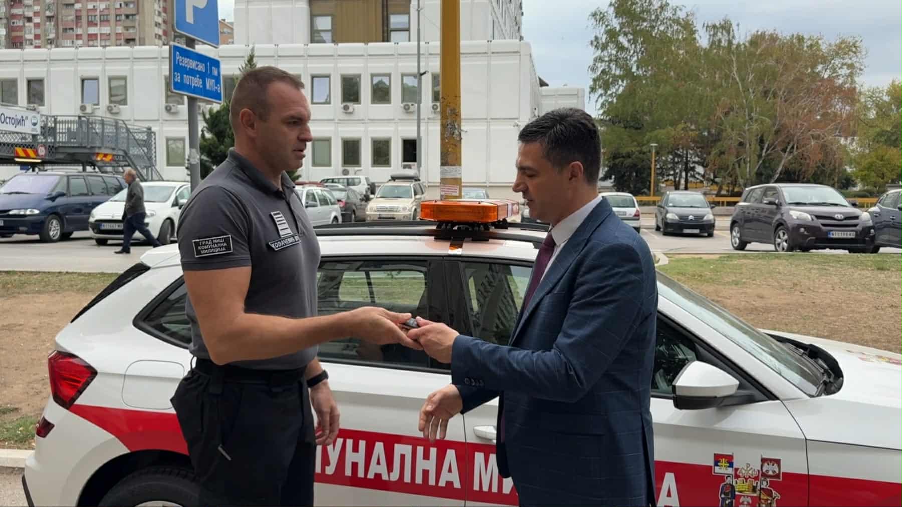 Dejan Kovačević i Dragoslav Pavlović uručenje ključeva