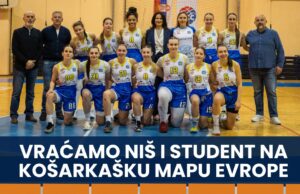 Posle 44 godine u Nišu meč za kvalifikacije za Evrokup: Nišlijke dočekuju rumunski „Кluž“ Ženski košarkaški klub „Student“ Niš