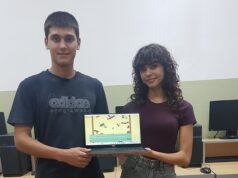 Niški gimnazijalci svojom edukativnom igrom osvojili drugo mesto na hakatonu u Bukureštu Lazar Mančić i Natalija Todorović
