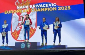 Nišlijka Nada Krivačević ponovo šampion Evrope Nada Krivačević ponovo šampion Evrope