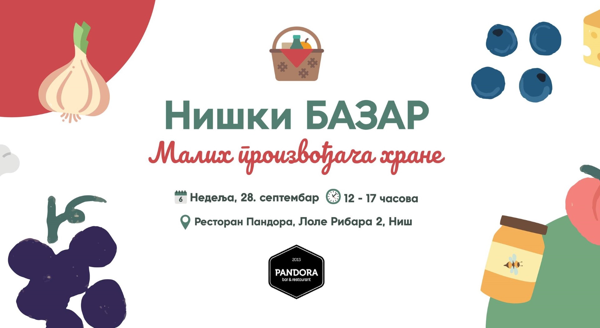 Niški bazar Malih proizvođača hrane