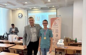 Zlatna medalja za Petra Jankovića na Matematičkom maratonu Petar Janković