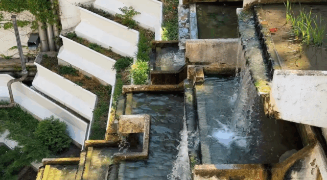 Vodopad kod stacionara Radon u Niškoj Banji