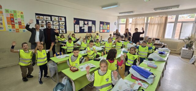 Poklon paketi za sve prvake na teritoriji Gradske opštine Medijana