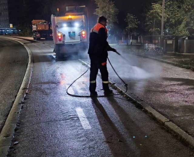 Čišćenje đubreta nakon požara