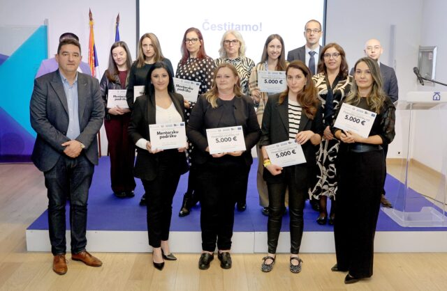 Dobitnici finansijske i mentorske podrške