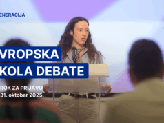 Otvoren konkurs za novu generaciju Evropske škole debate Generacija Evropske škole debate