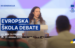 Otvoren konkurs za novu generaciju Evropske škole debate Generacija Evropske škole debate