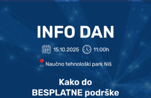 Info dan o digitalnoj transformaciji uz veštačku inteligenciju u Nišu Info dan o digitalnoj transformaciji
