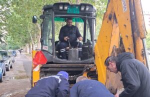 JKP „Naissus“ : RADOVI NA MREŽI U NASELjU NIKOLA TESLA JKP Naissus radovi