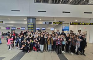 „Put u svet počinje odavde”. Mališani iz Gabrovca posetili niški aerodrom Mališani iz Gabrovca posetili niški aerodrom