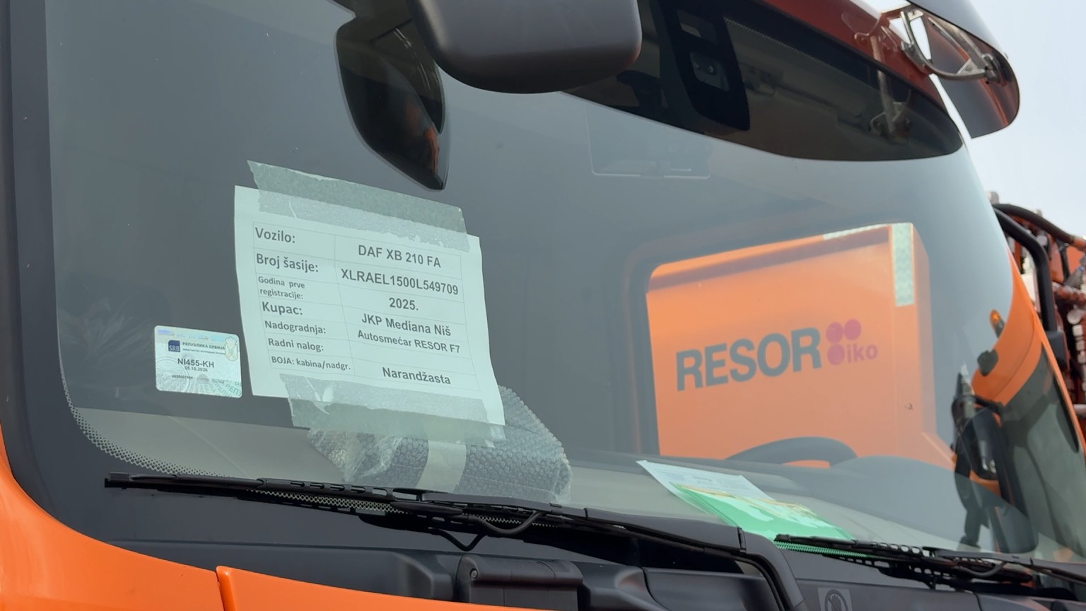 Operativno vozilo JKP Mediana