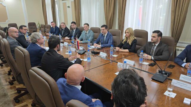 Prijem za delegaciju Privredne komore Moskve