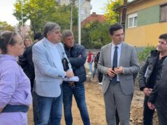 Radovi u Paliluskoj ulici – asfalt, trotoari i rasveta Razgovor sa građanima u Paliluskoj ulici