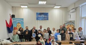 GO Medijana loptama darivala učesnike „Školske futsal mini lige” Školske futsal mini lige