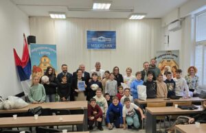 GO Medijana loptama darivala učesnike „Školske futsal mini lige” Školske futsal mini lige