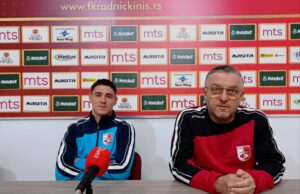 Sivić pred sutrašnji duel sa Zvezdom: Oni se bore za titulu, mi za goli život Vanja Ilić i Tomislav Sivić