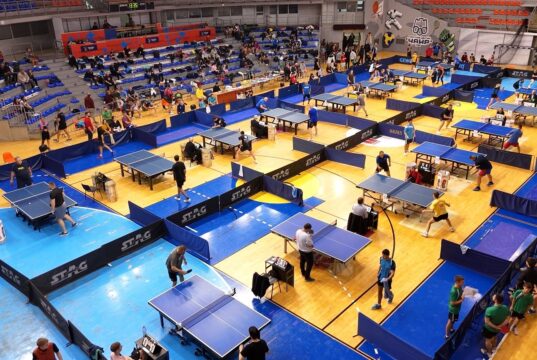 Veliki međunarodni turnir u stonom tenisu „Balkan Open” u hali „Čair” Balkan Open u hali Čair