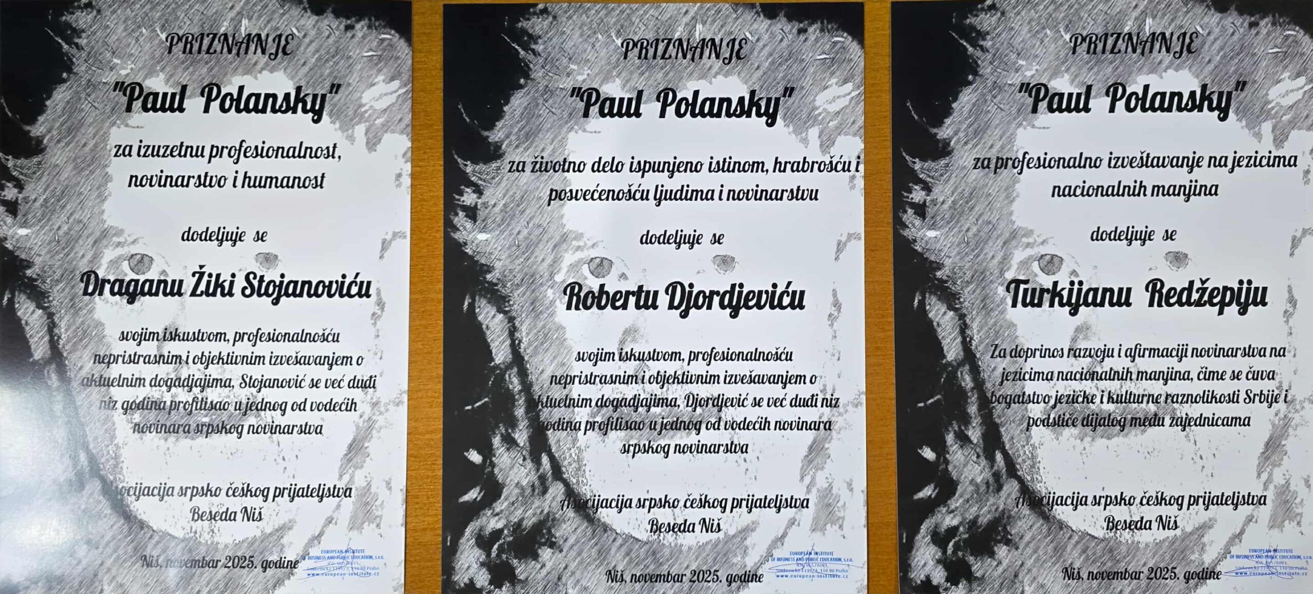 Dragan Žika Stojanović, Robert Đorđević, Turkijan Redžešpi