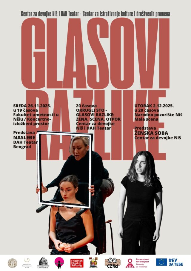 Glasovi razlike Žene scena otpor