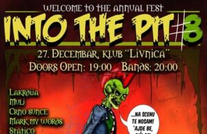 Into the Pit Fest ponovo u Nišu: Šest bendova 27. decembra u klubu „Livnica” Into the Pit Fest