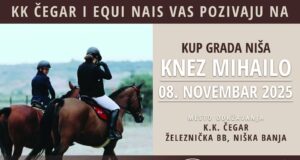 Takmičenje u dresuri i preponskom jahanju: Kup grada Niša u subotu u Niškoj Banji Kup grada Niša Knez Mihailo