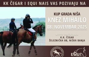 Takmičenje u dresuri i preponskom jahanju: Kup grada Niša u subotu u Niškoj Banji Kup grada Niša Knez Mihailo