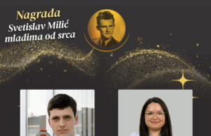 Nagrada „Svetislav Milić – mladima od srca“ za studenta tri fakulteta i mladu flautistkinju Mihailo Jančević o Andrijana Gorišek