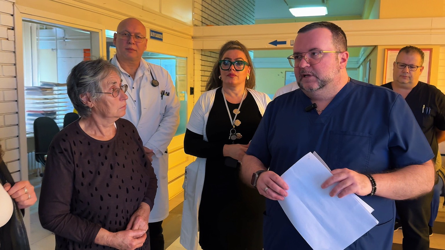 Milan Lazarević za pacijentima Instituta Niška Banja