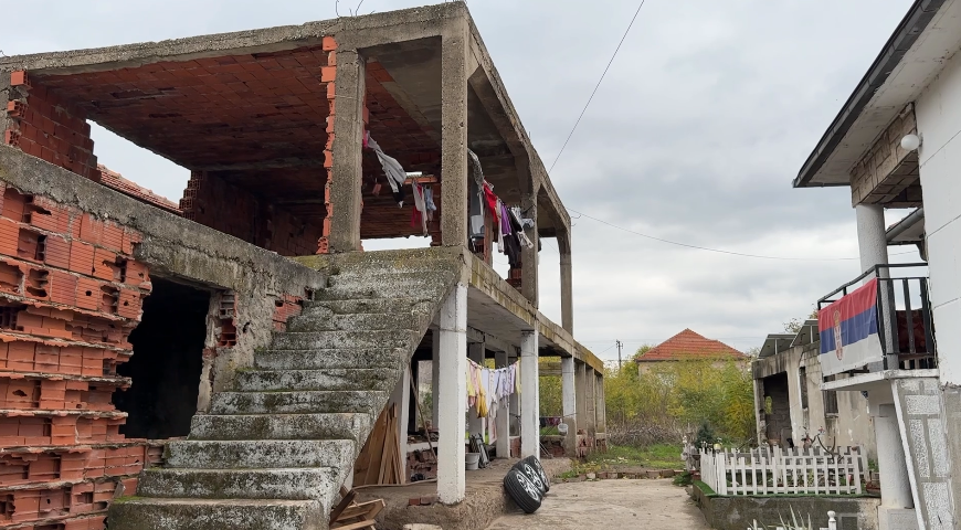 Nedovršen dom porodice Stanojević