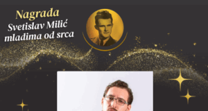 Nagrada „Svetislav Milić – mladima od srca“ u oblasti kultura i umetnost novinaru iz Beograda Nikola Radanović