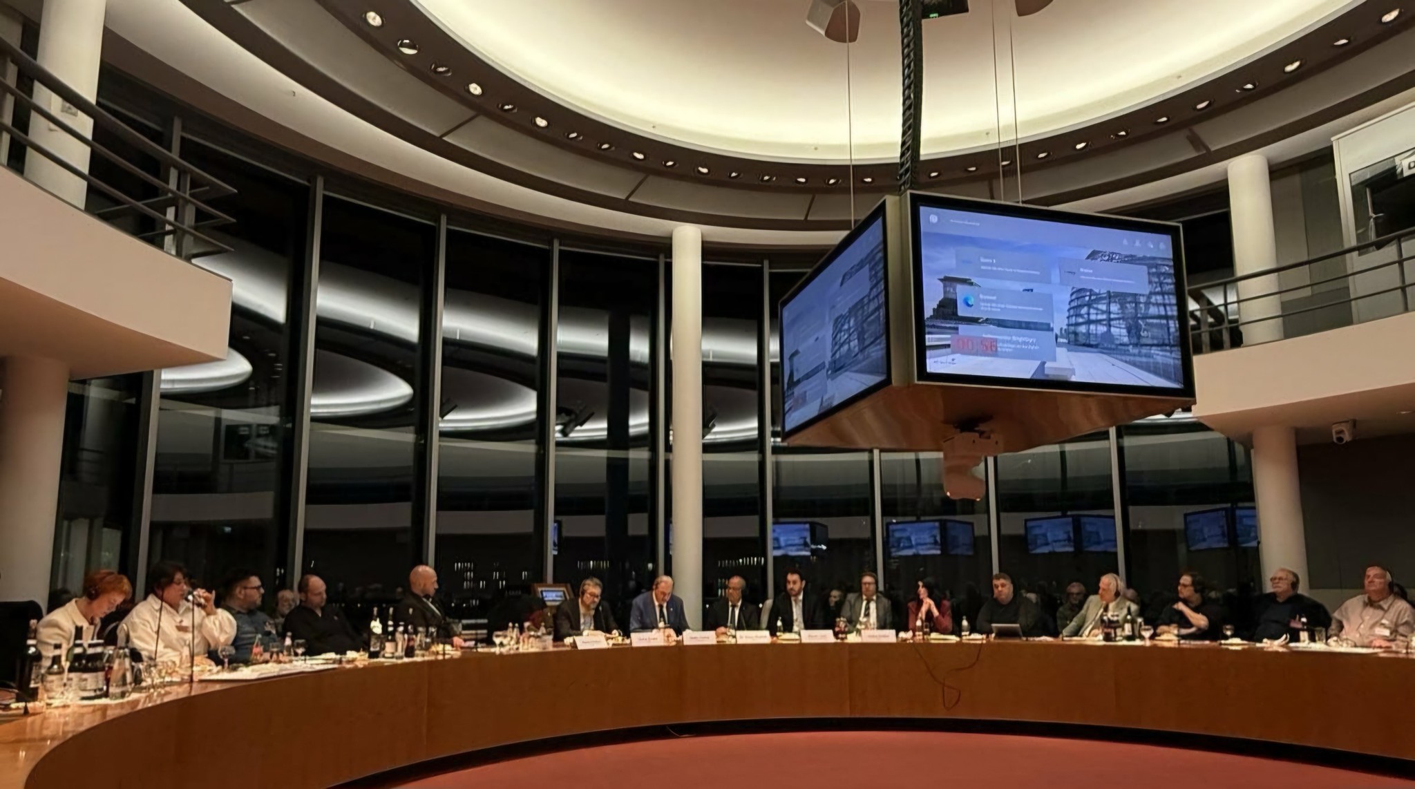 Predavanje u Bundestagu u Berlinu