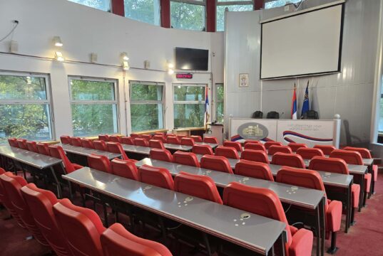 Pavlović o osporavanju legalnosti Skupštine: „Skupština stabilna, naš odgovor je samo rad” Sala Skupštine Grada Niša