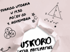Škola mladih matematičara u Nišu za osnovce koji žele više Škola mladih matematičara u Nišu