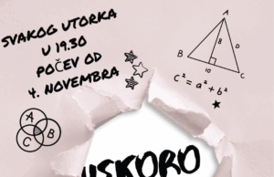 Škola mladih matematičara u Nišu za osnovce koji žele više Škola mladih matematičara u Nišu