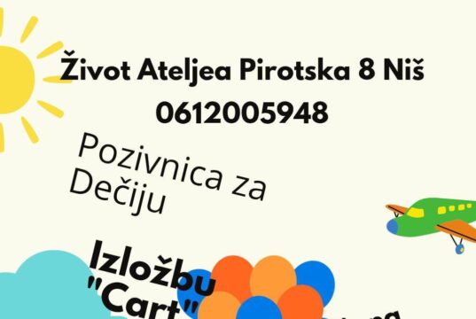 Izložba radova najmlađih umetnika u GO Medijana