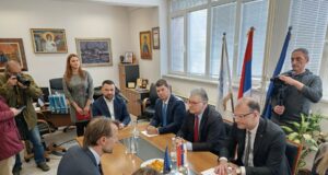 Ambasador EU u Srbiji Andreas fon Bekerat posetio GO Medijana Ambasador EU u Srbiji Andreas fon Bekerat posetio GO Medijana