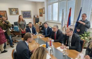 Ambasador EU u Srbiji Andreas fon Bekerat posetio GO Medijana Ambasador EU u Srbiji Andreas fon Bekerat posetio GO Medijana